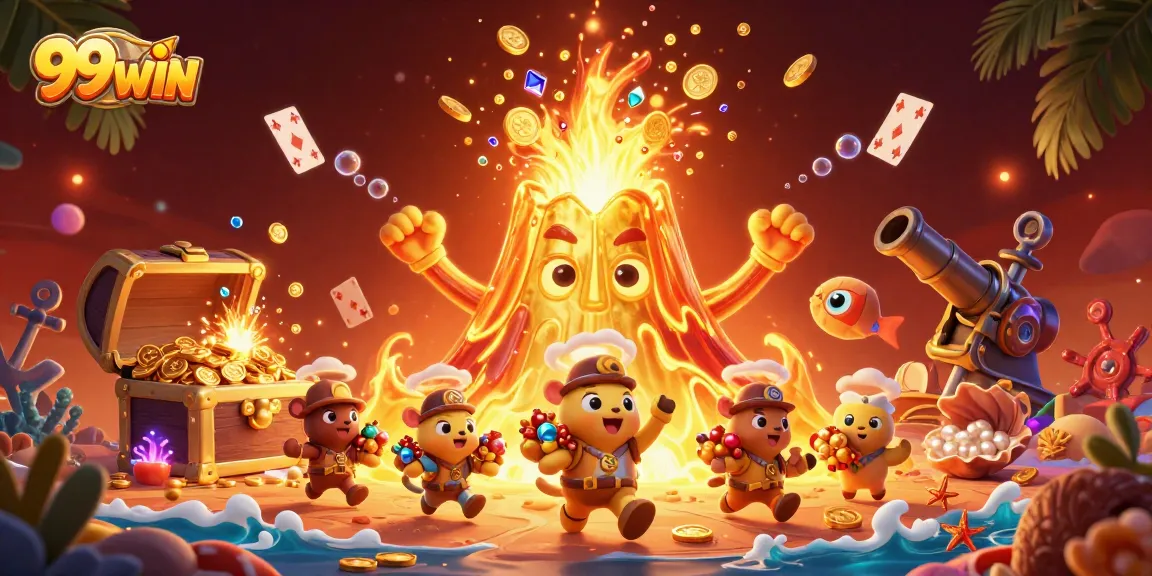 Experience thrilling gameplay with 99WIN at a vibrant online casino featuring treasure-filled adventures.