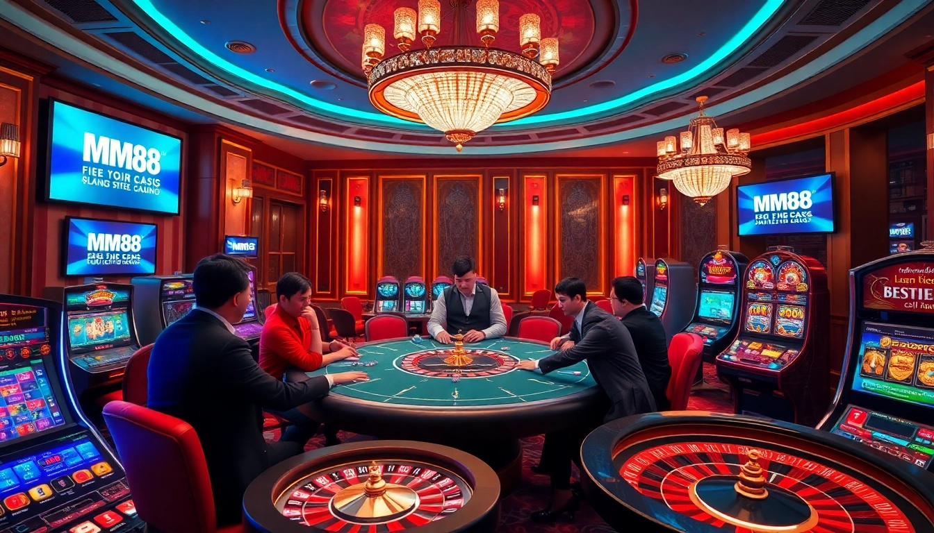 Experience thrilling gameplay at https://mm88.observer/ with live poker tables and vibrant casino ambiance.