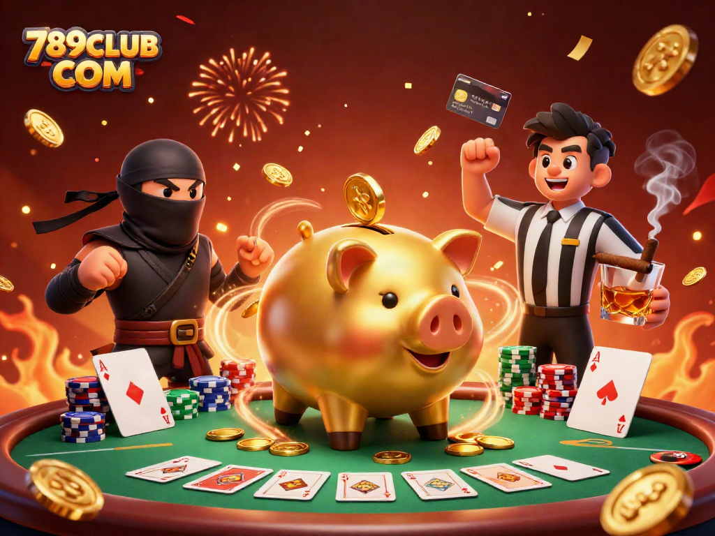 Experience thrilling gameplay with 789CLUB COM featuring dynamic casino characters in an engaging 3D scene