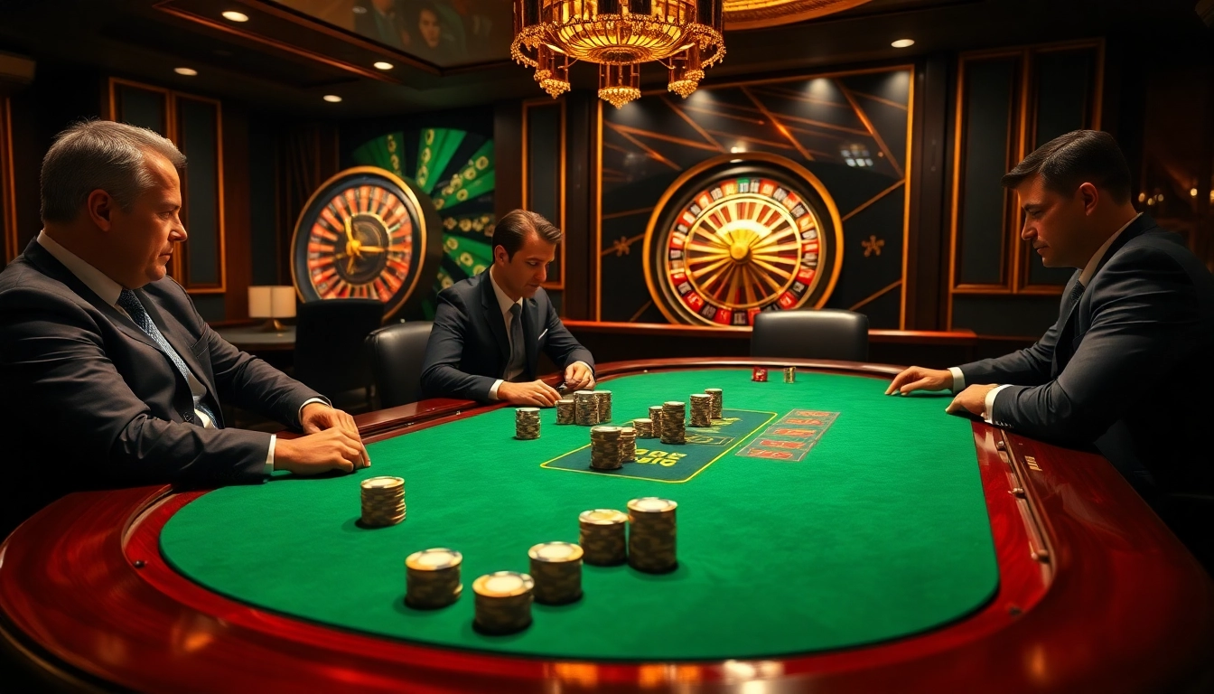Hitclub offers an exciting poker experience with vibrant casino visuals and high-stakes atmosphere.
